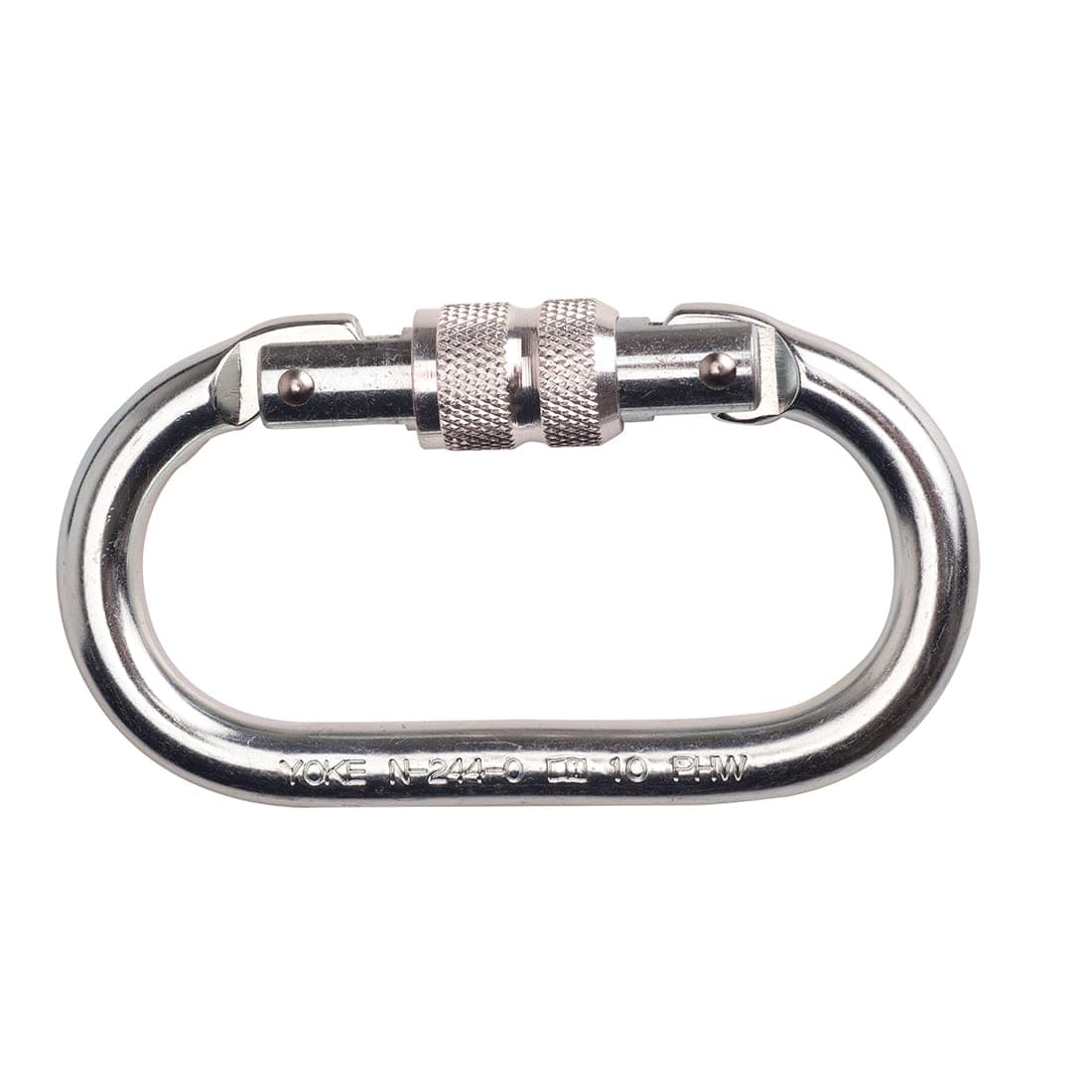 Screwgate Carabiner in Silver