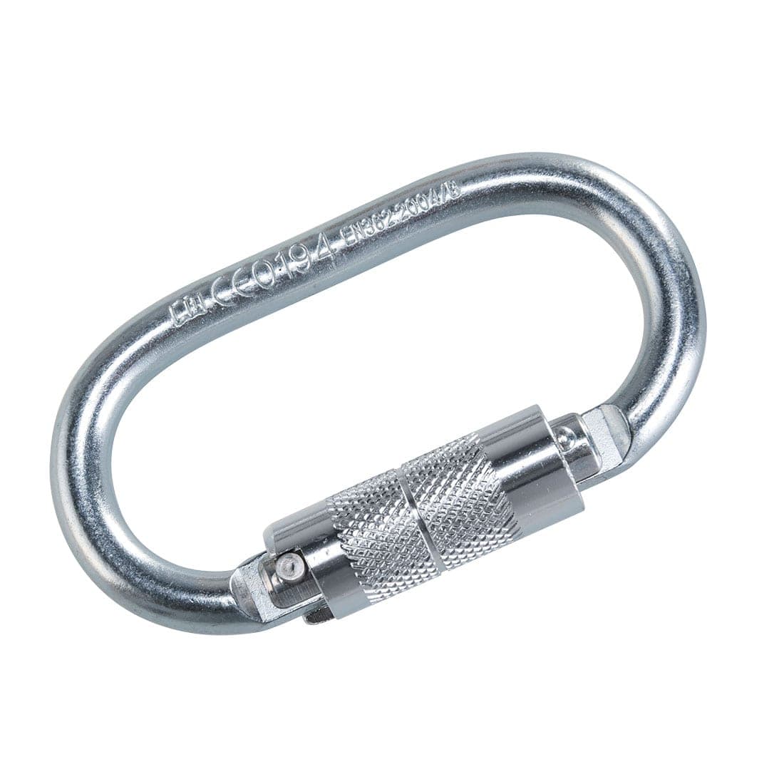 Twist Lock Carabiner in Silver