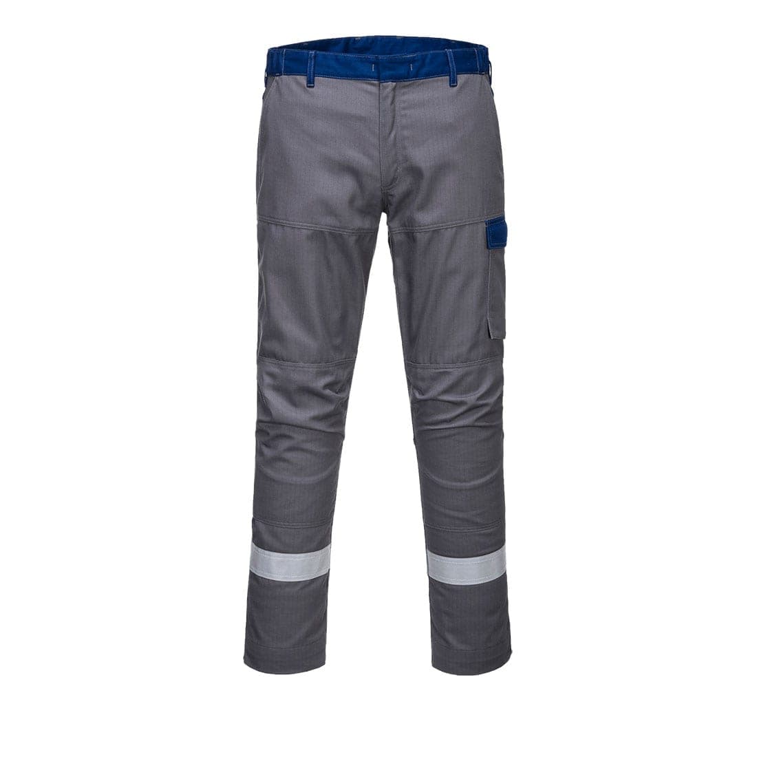 Bizflame Industry Two Tone FR Trousers in Grey