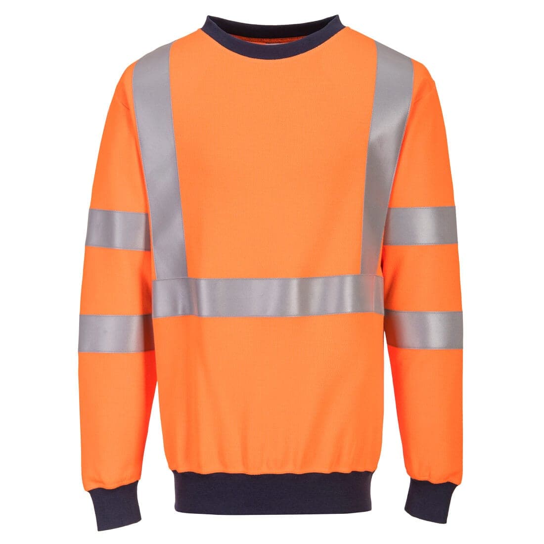 Modaflame Knit HVO FR Sweatshirt in Orange