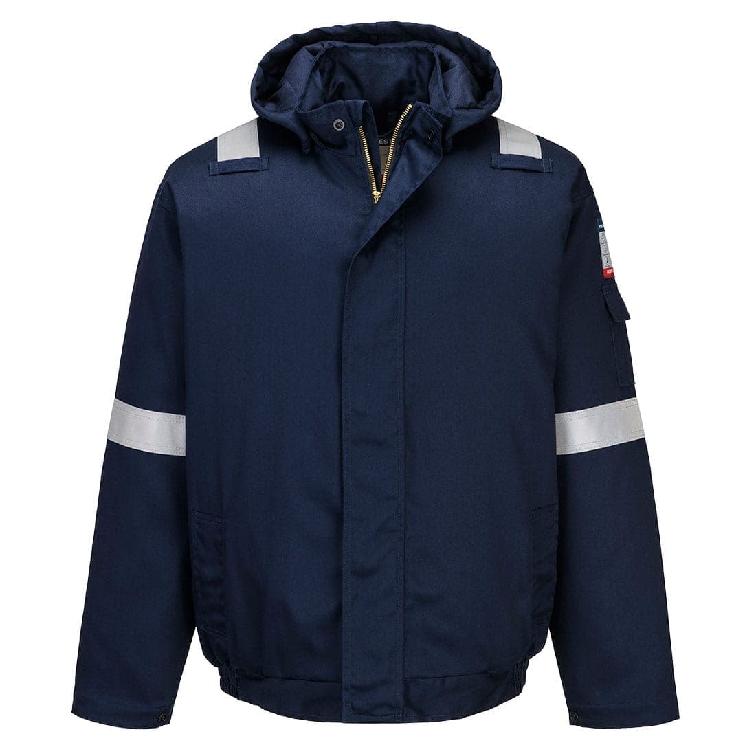 Bizflame Work+ FR Insulated Bomber Jacket in Navy