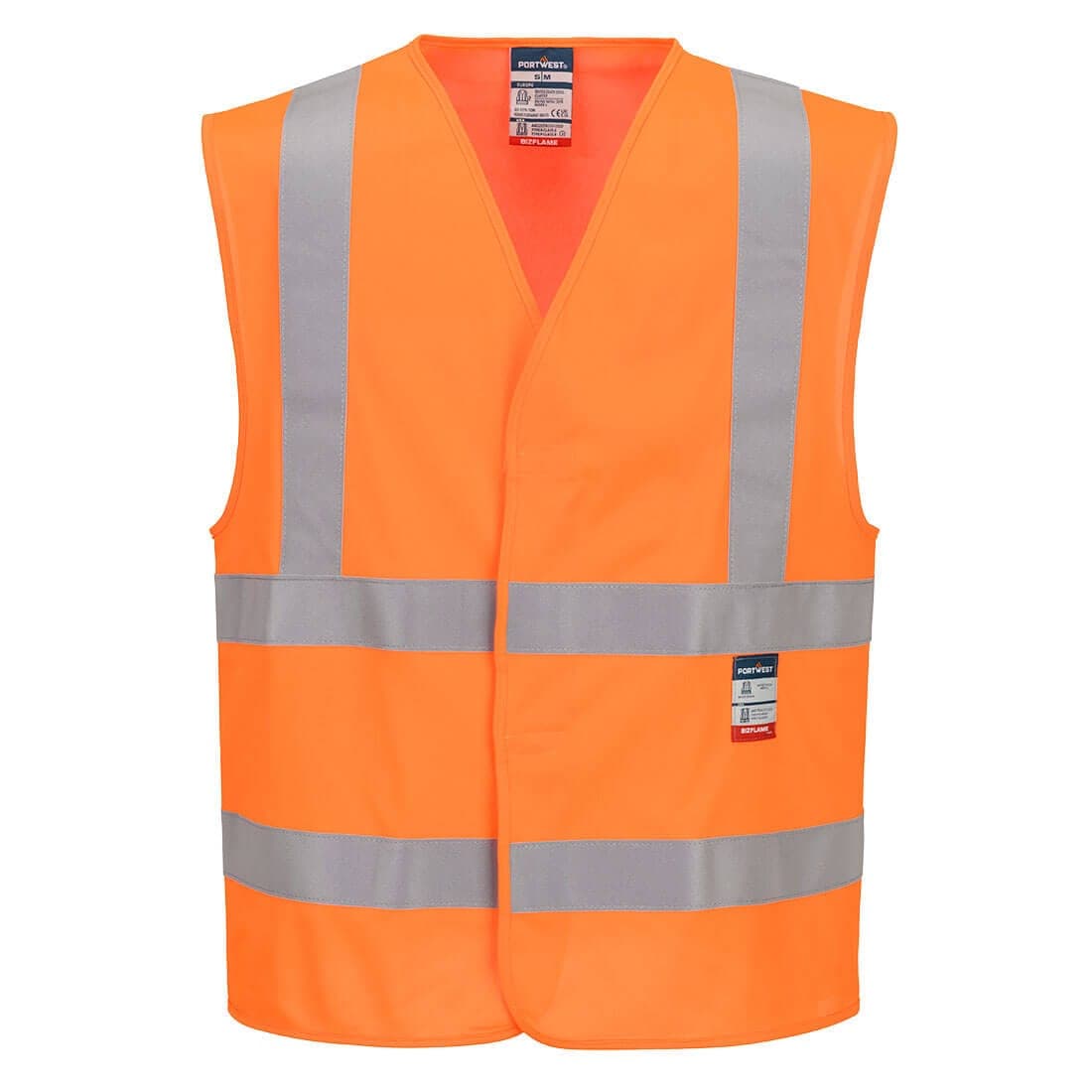Bizflame Hi-Vis FR Vest in Orange