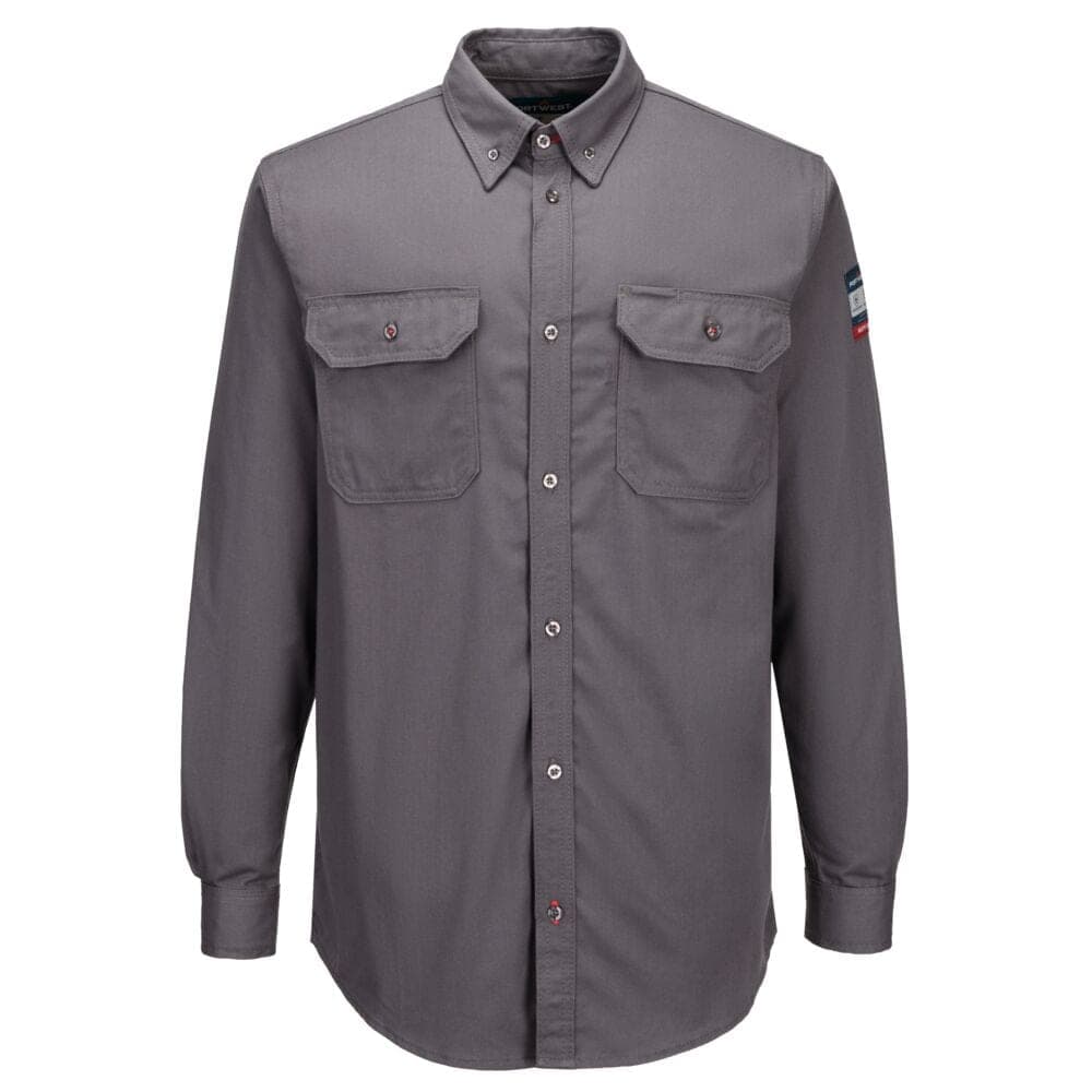 Bizflame 88/12 FR Shirt in Grey