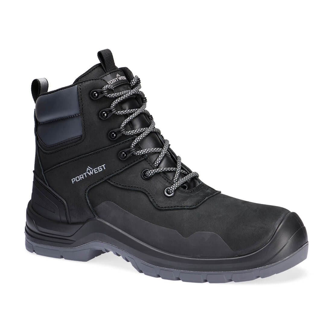 Composite Nubuck Mid Boot S7L LG FO SR SC in Black
