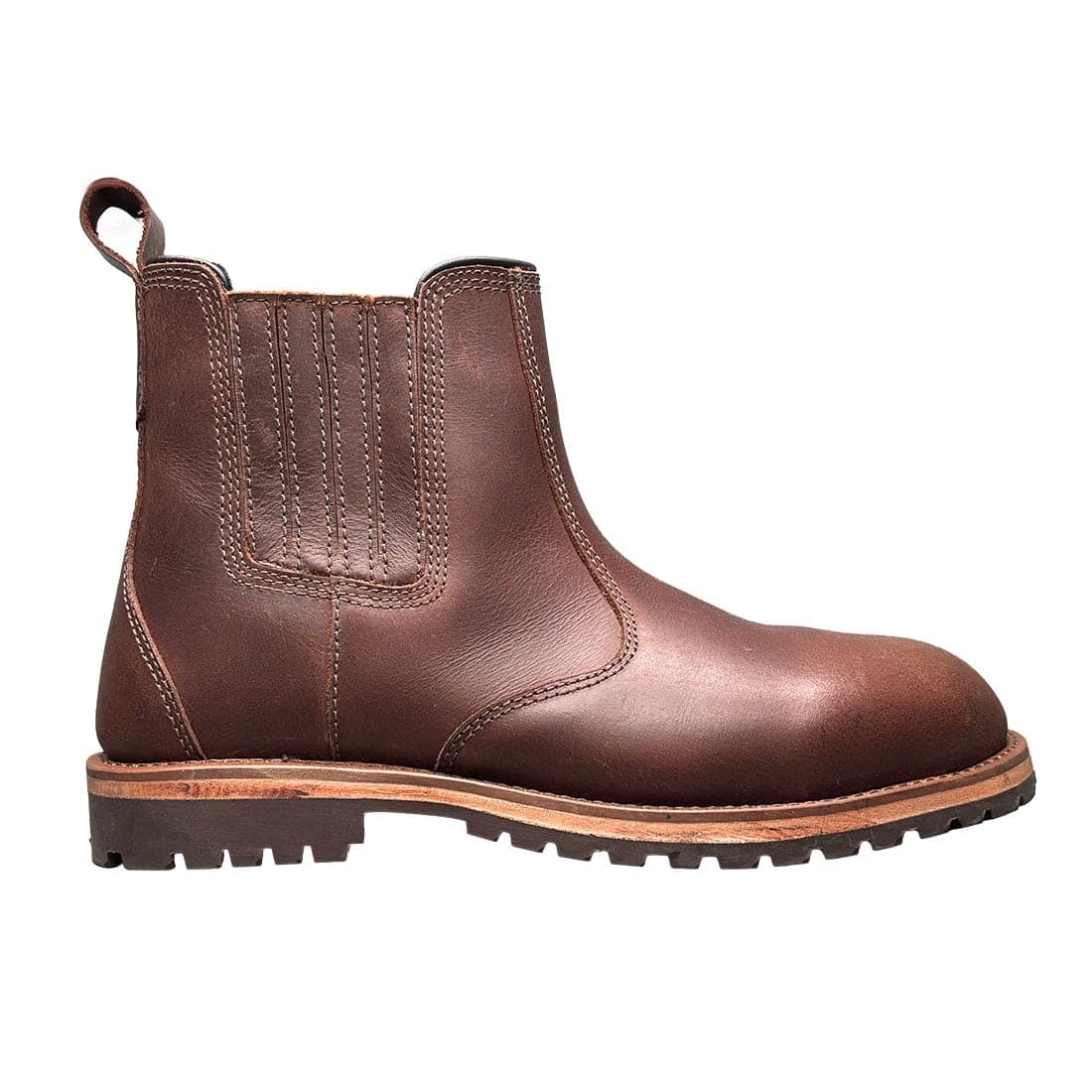 Occupational Leather Dealer Boot OB WR HRO SR in Brown