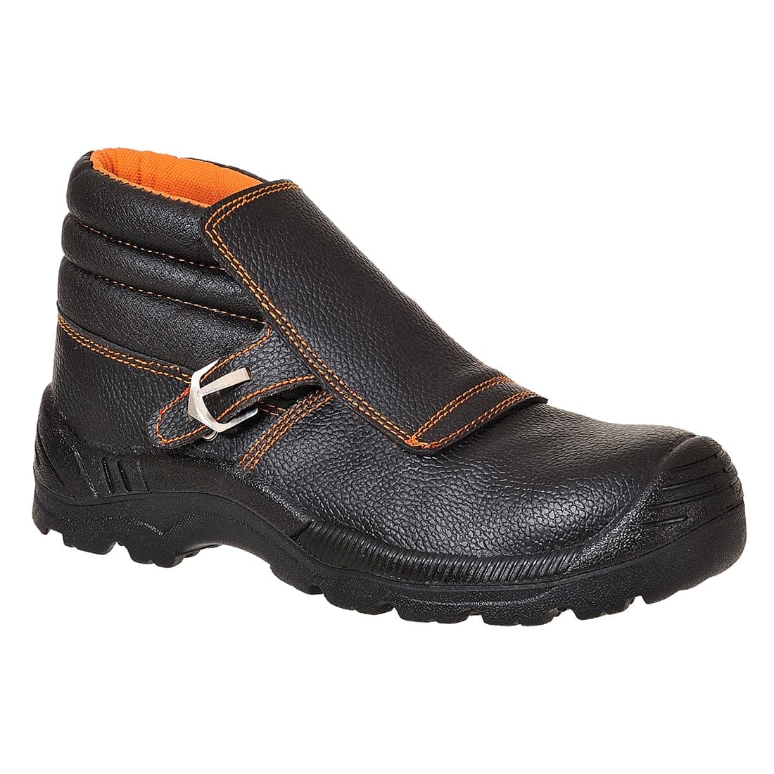 Composite Action Leather Boot S3L HRO SR FO in Black