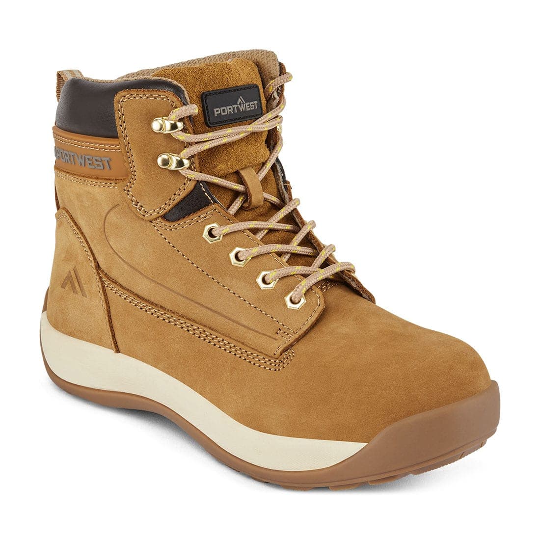 Steel Nubuck Leather Mid Boot S3 HRO in Black