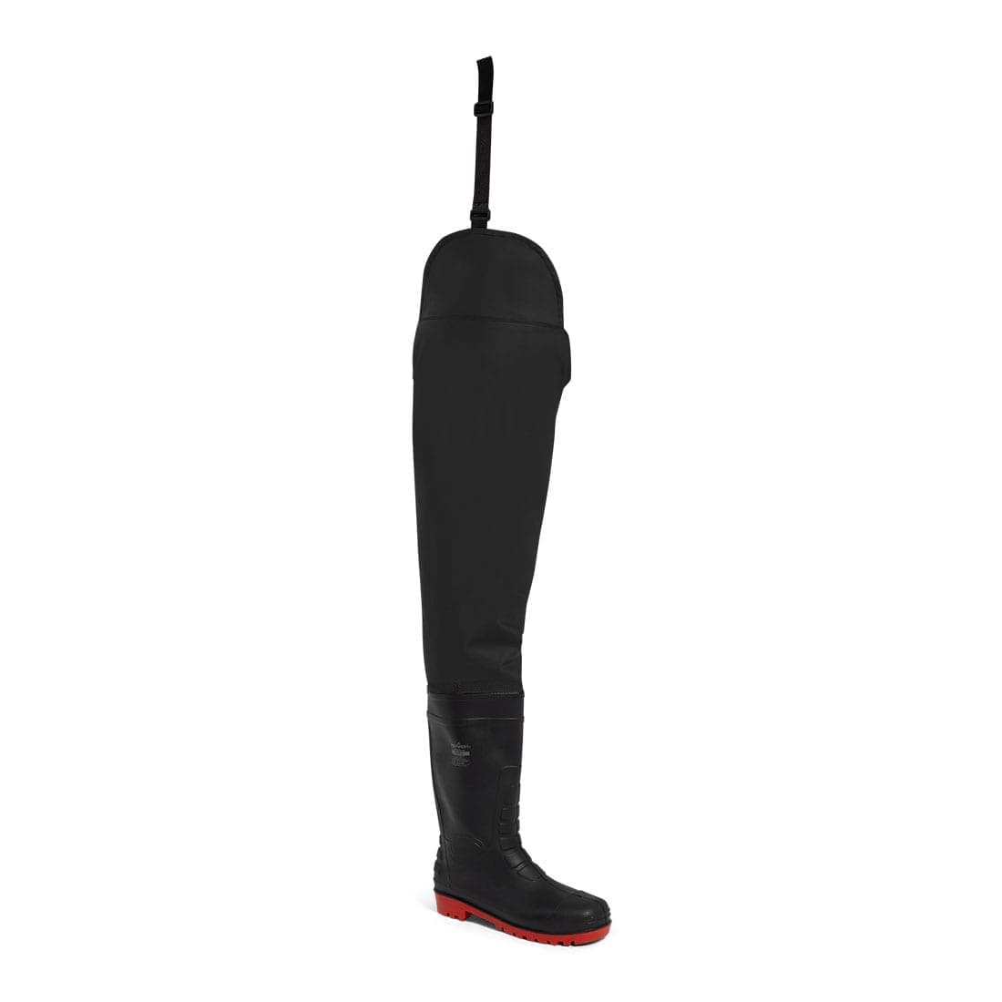 Steel PVC Waist Wader S5 FO in Black