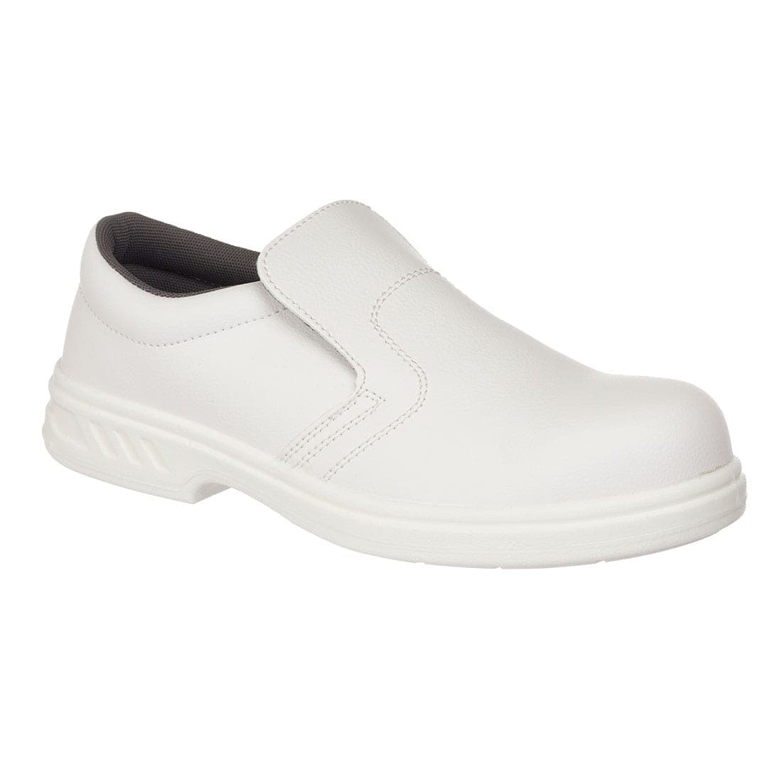 Steel Microfibre Slip on Shoe S2 FO SR in Black