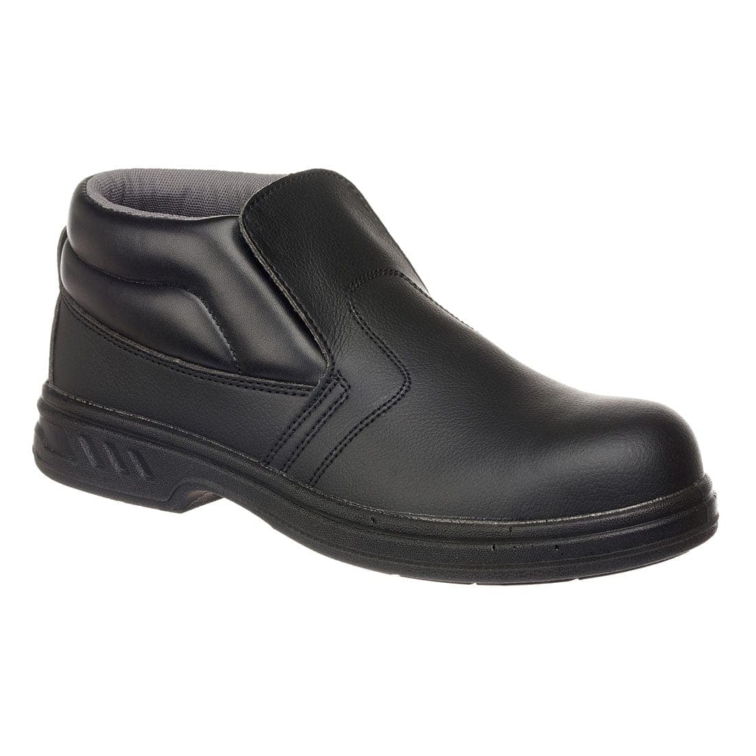 Steel Microfibre Slip On Boot S2 FO SR in Black