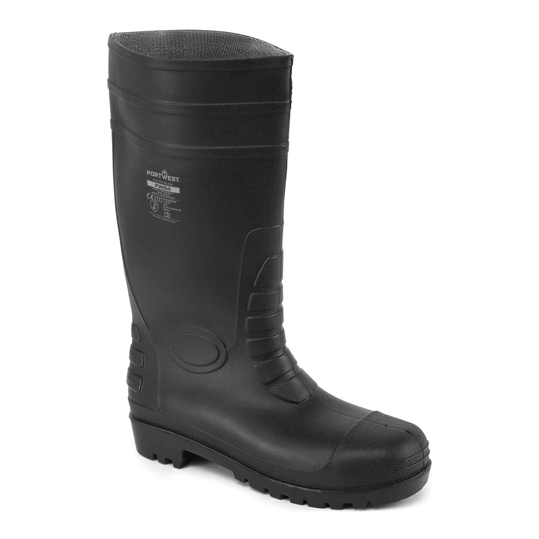 Steel PVC Classic Wellington S4 FO CI in Black