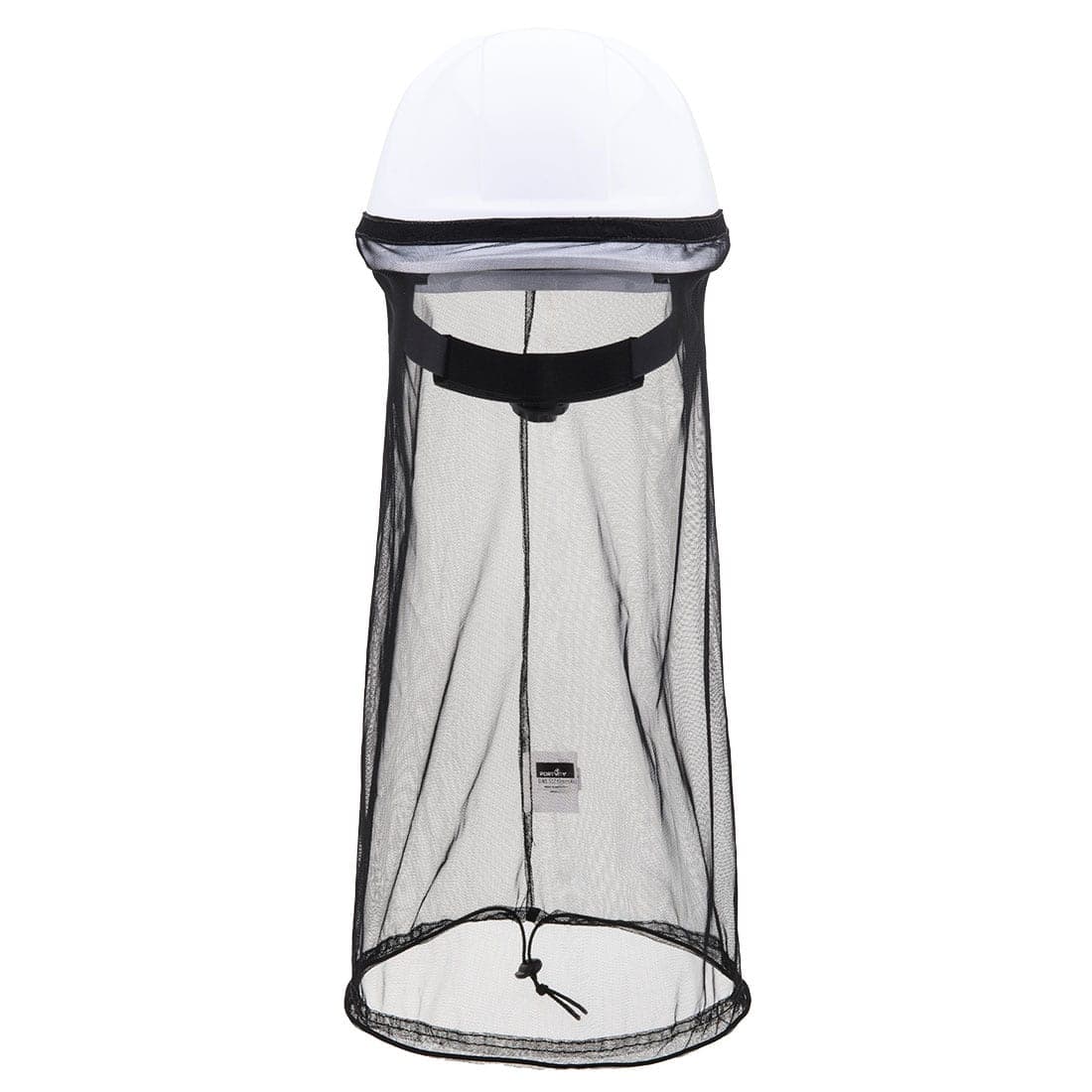 Packable Helmet Insect Net in Black