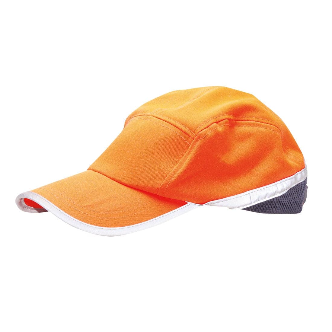 Hi-Vis Baseball Cap in Orange/Navy