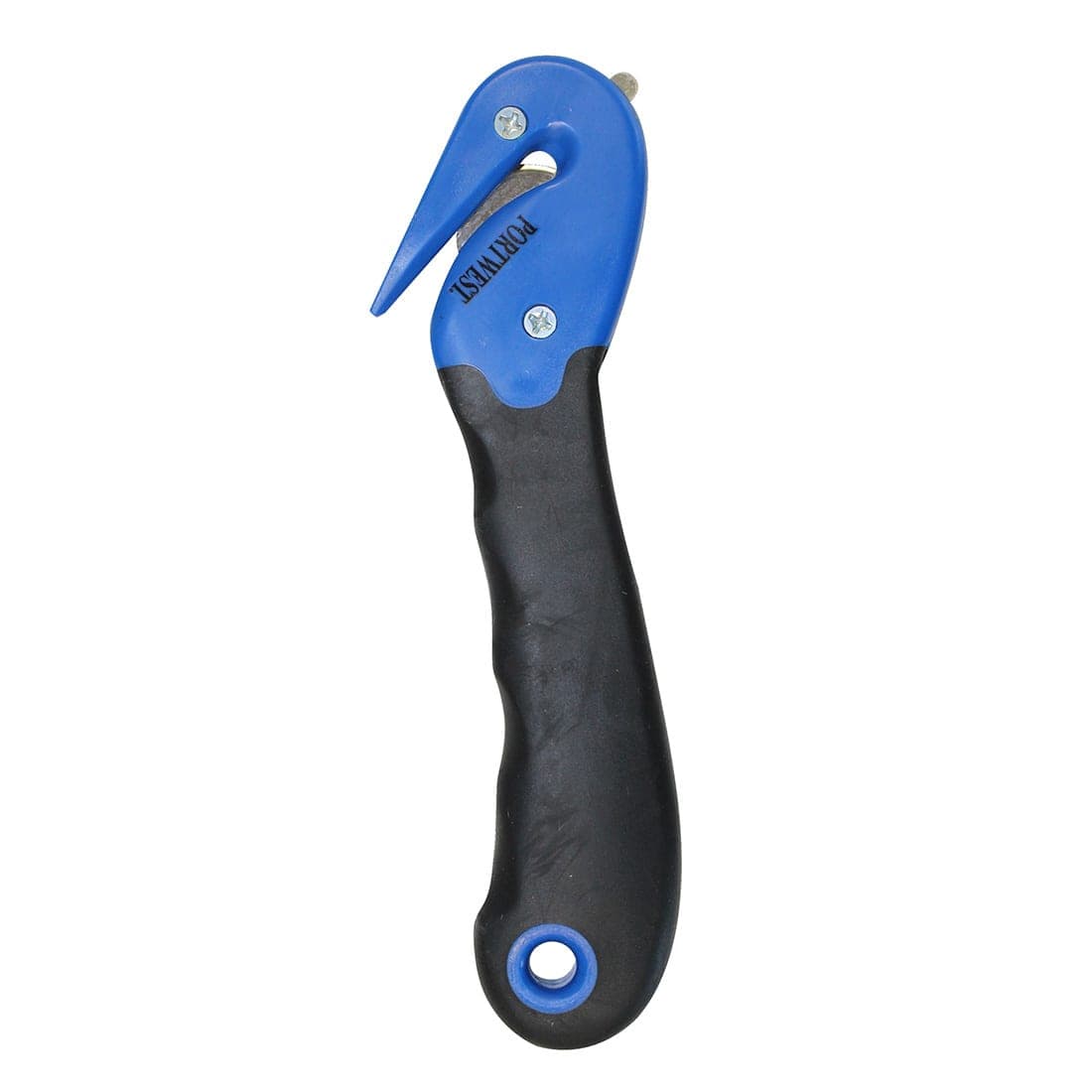 Enclosed Blade Safety Knife in Blue