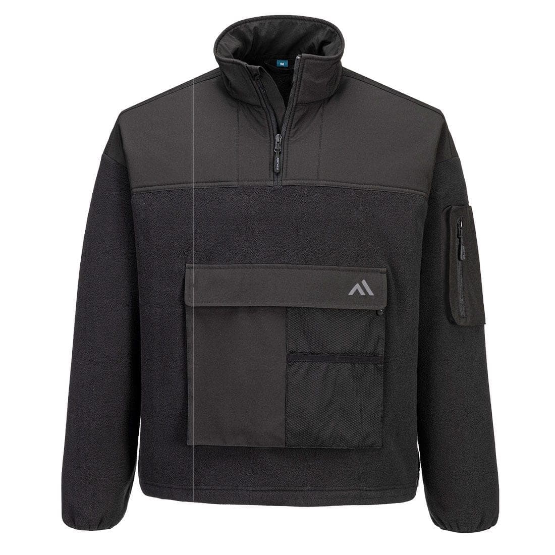 KX3 Sport 1/4 Zip Fleece in Black