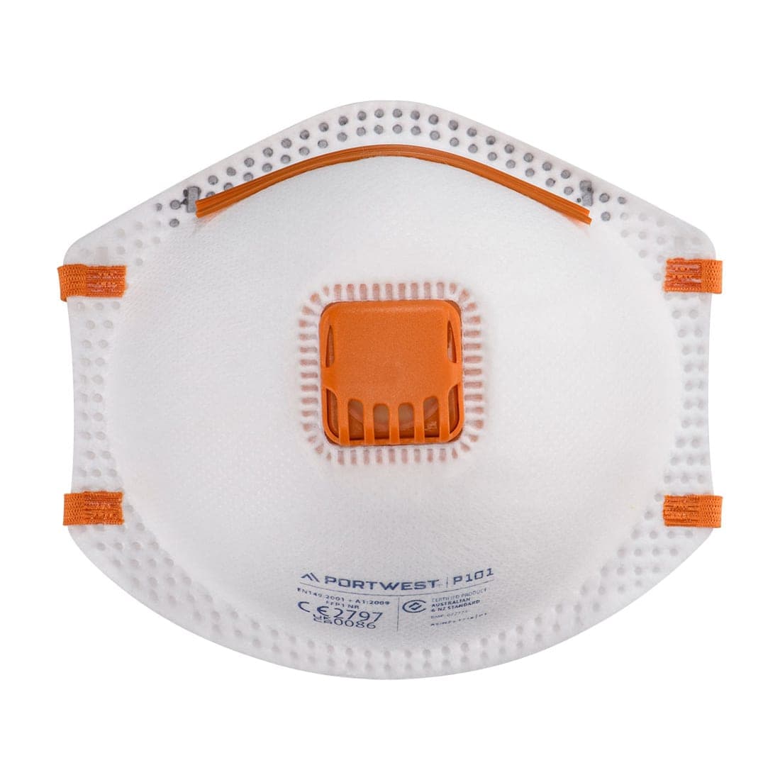 FFP1 Valved Respirator (Pk10) in White