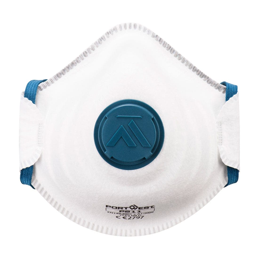 Moulded FFP2 Valved Respirator (Pk10) in White