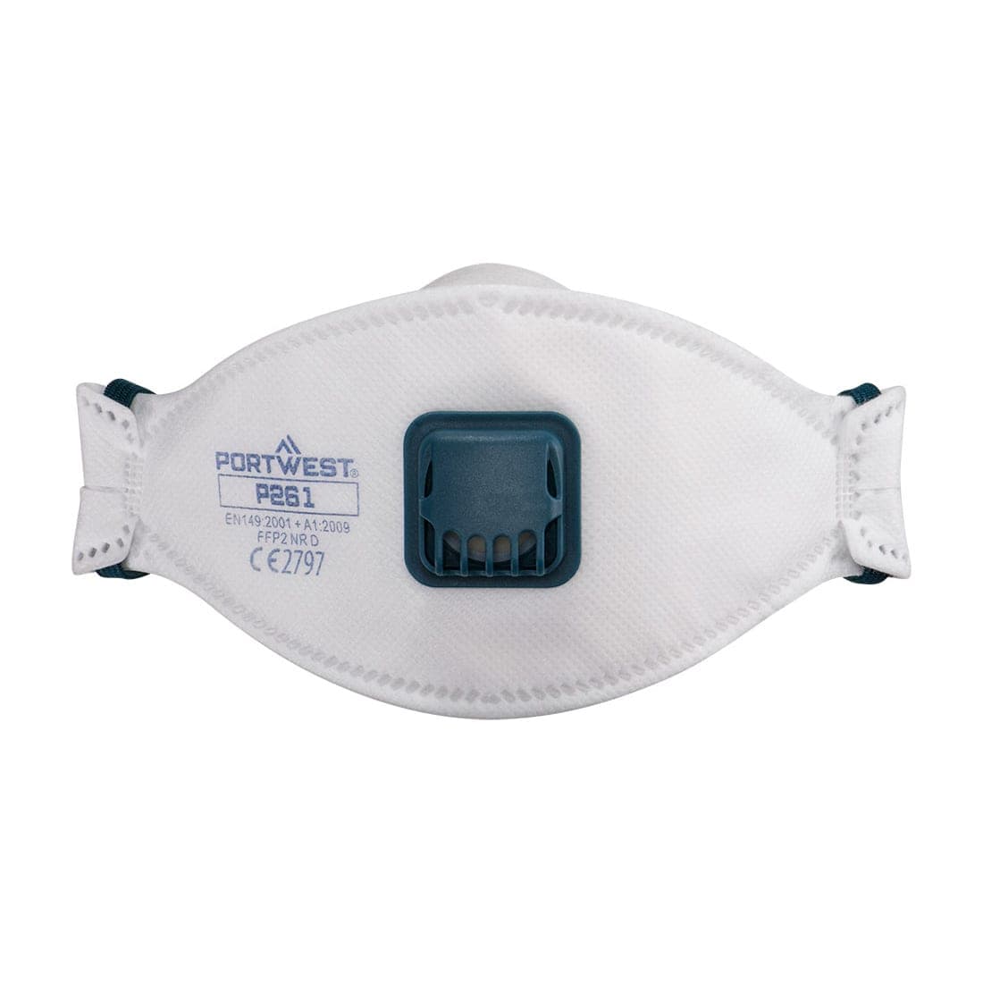 Trifold Valved Dolomite FFP2 Respirator (Pk10) in White