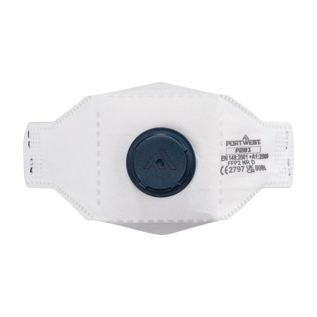 EAGLE FFP2 Valved Dolomite Fold Flat Respirator (Pk10) in White