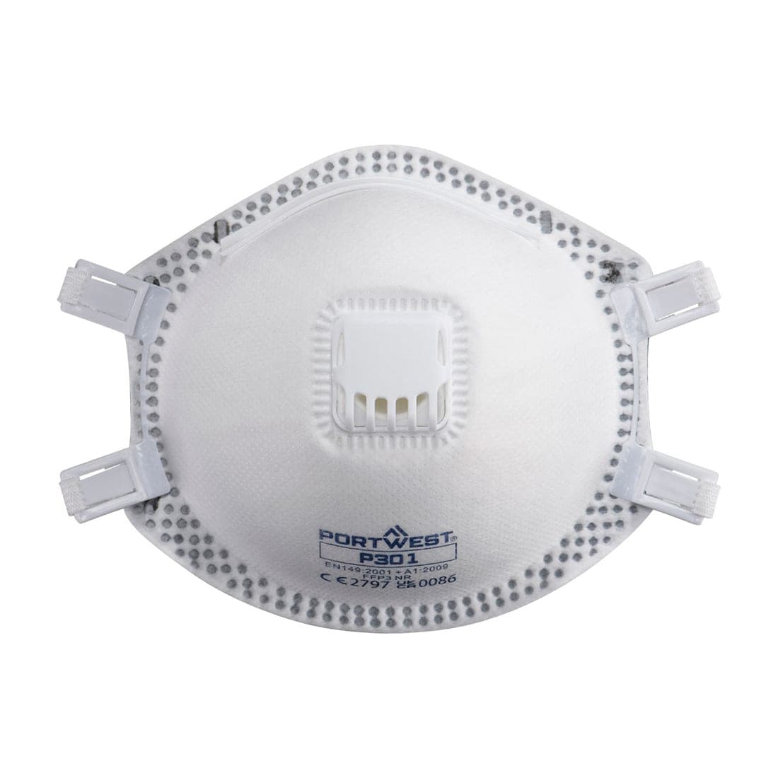 FFP3 Valved Respirator (Pk10) in White