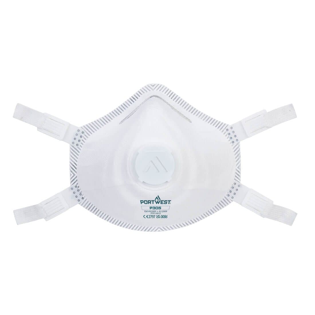 FFP3 Premium Dolomite Respirator (Pk5) in White
