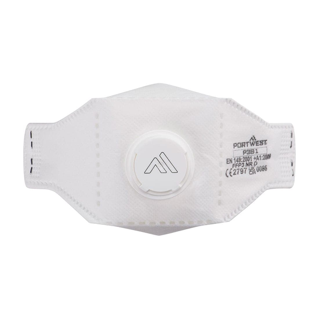 EAGLE FFP3 Valved Dolomite Fold Flat Respirator (Pk10) in White