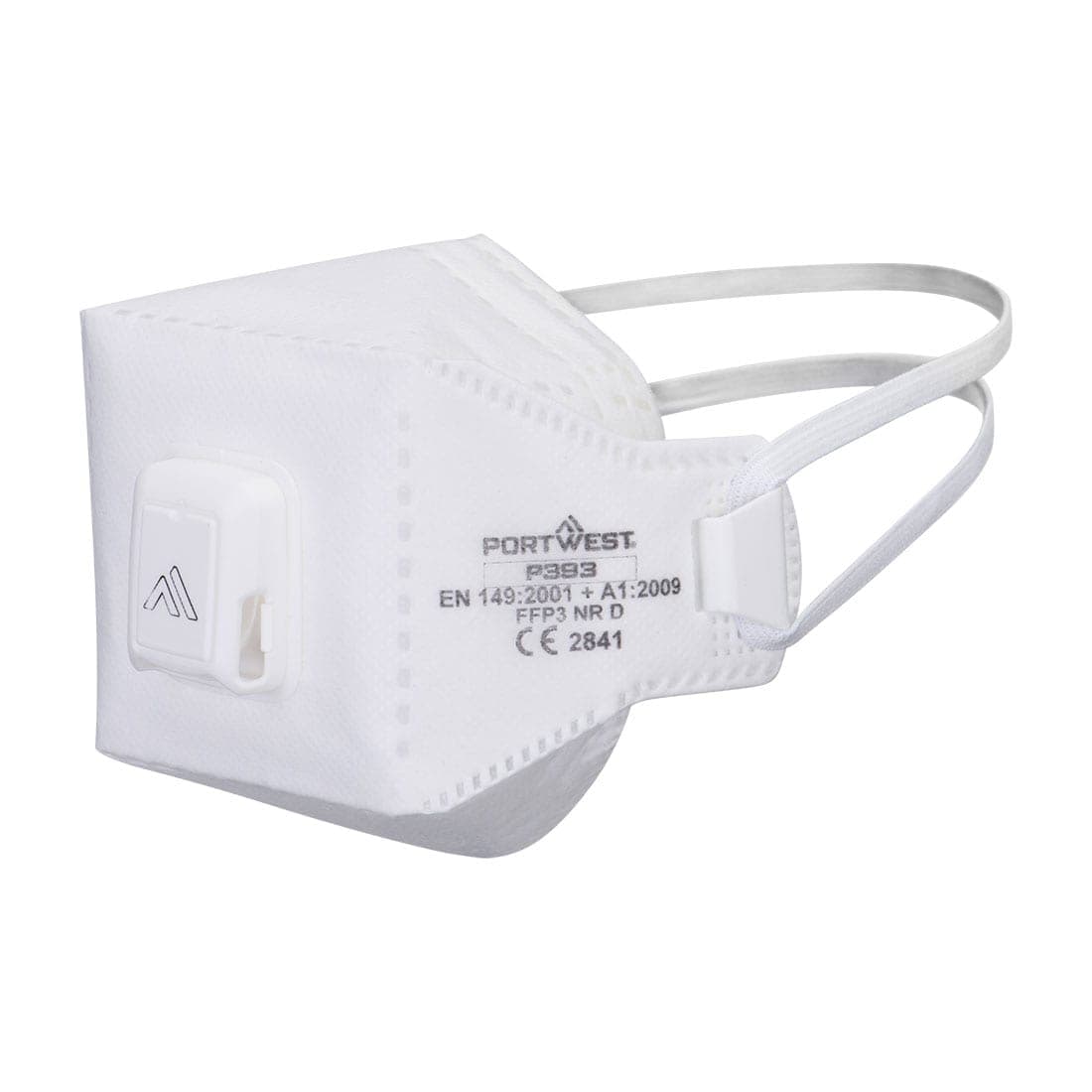 EAGLE PRO FFP3 Valved Dolomite Fold Flat Respirator (Pk10) in White