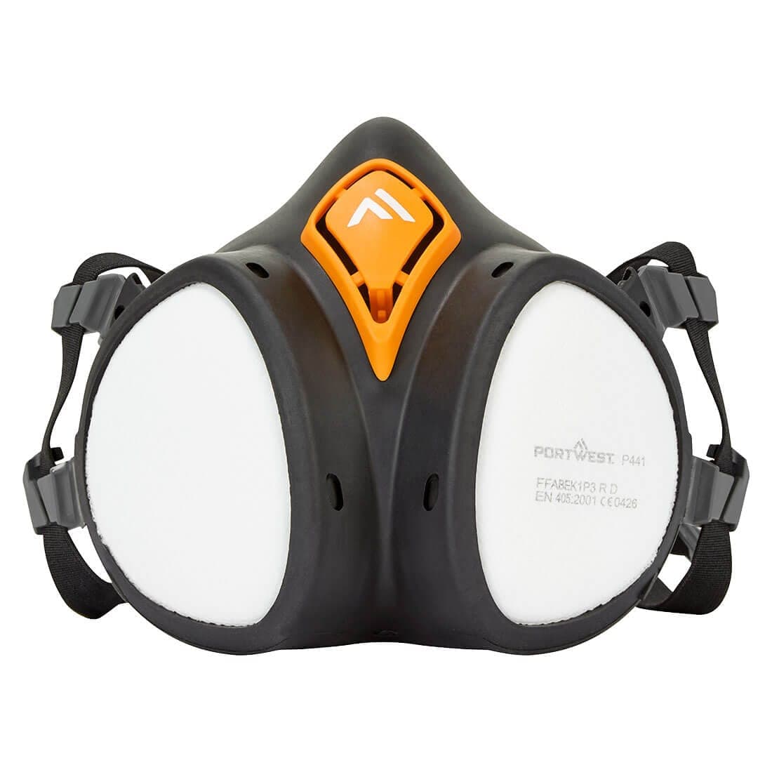 ABEK1P3 Ready to use Half Mask in Black