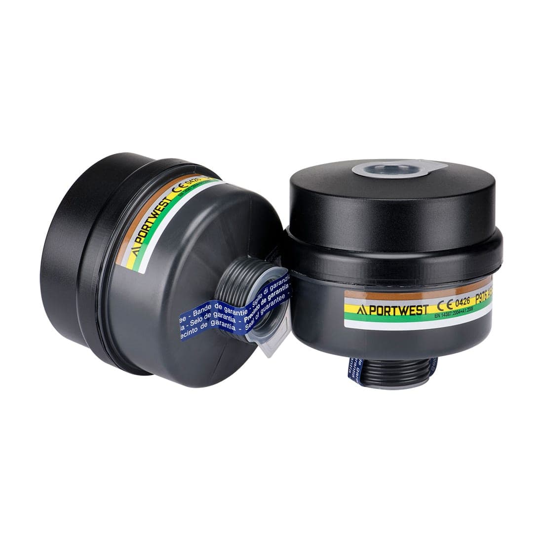 ABEK2P3 Combination Filter Universal Thread (Pk4) in Black