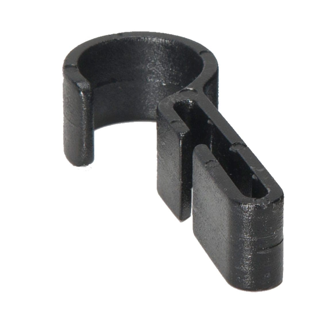 Universal Head Light Safety Helmet Clips (PK100) in Black