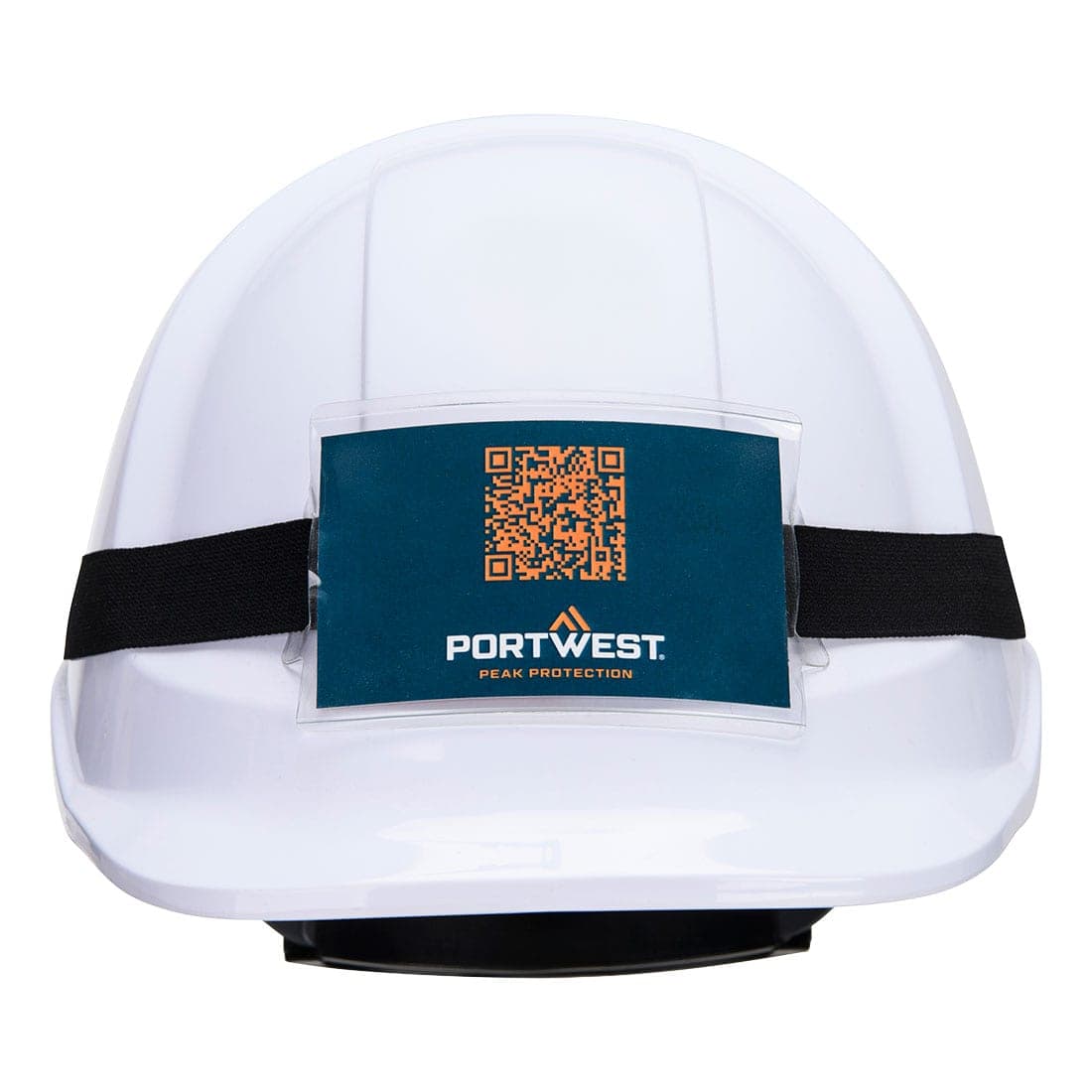 Universal Helmet Badge Holder in Black