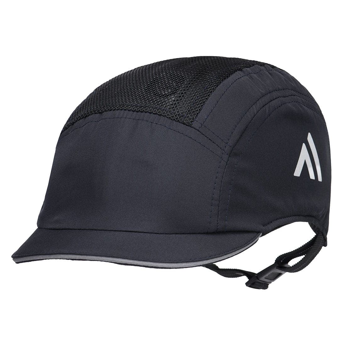 AirTech Micro Peak Bump Cap in Black