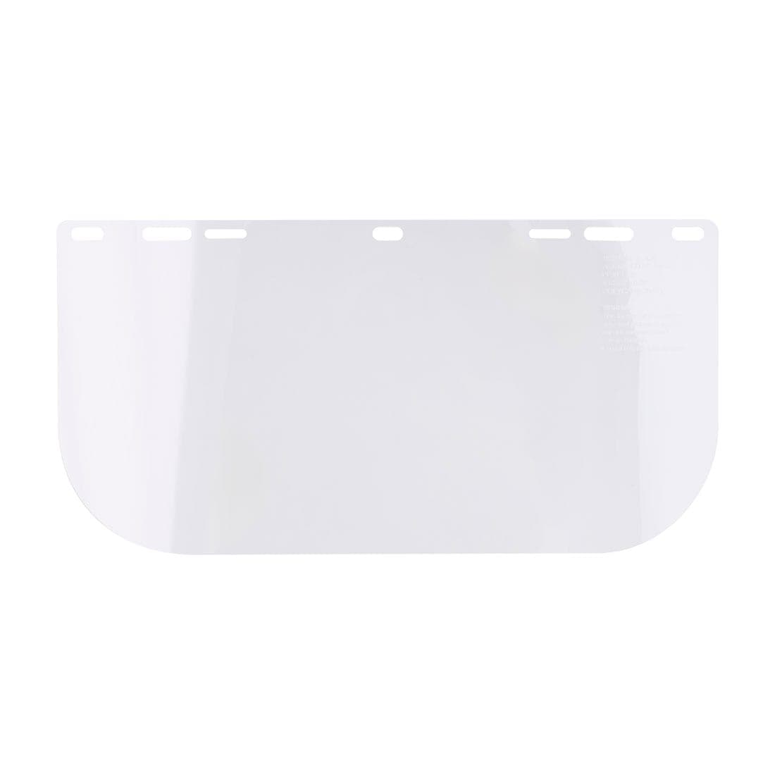 PC Visor Flat Clear (PK 1) in Clear