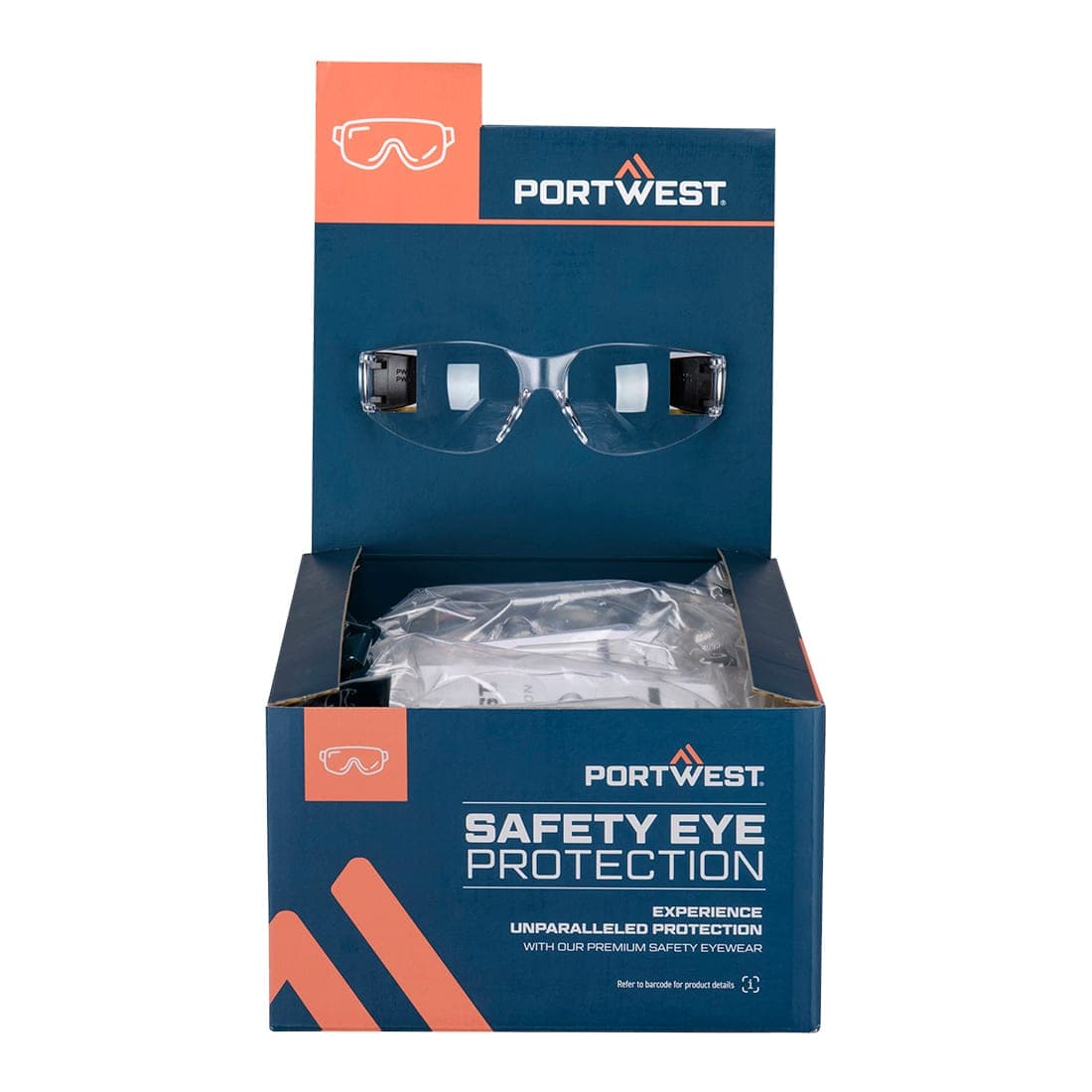 Retail-Ready PW32 Glasses Pk12 in Clear