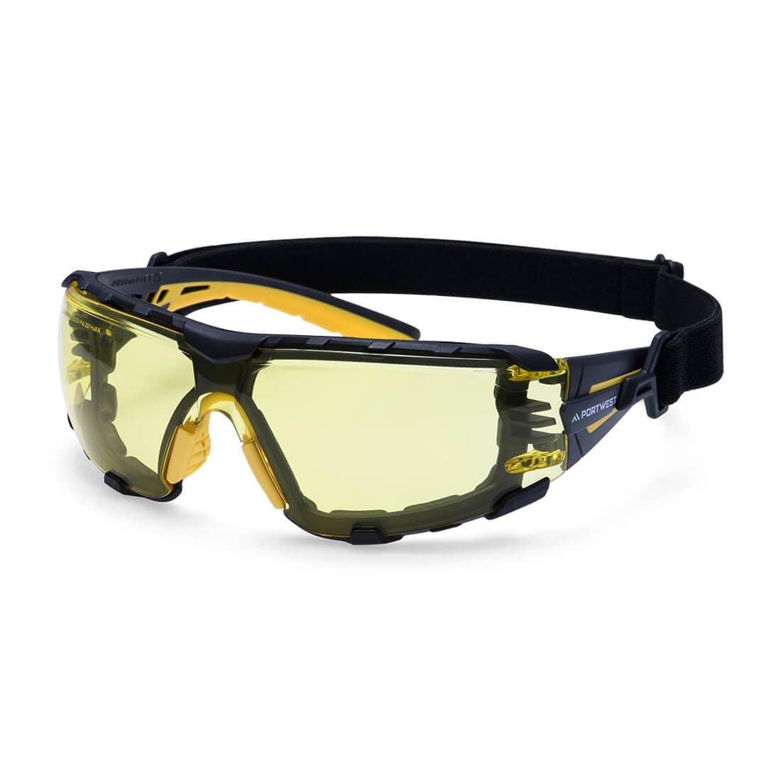 Tech Look Pro KN Safety Glasses in Amber