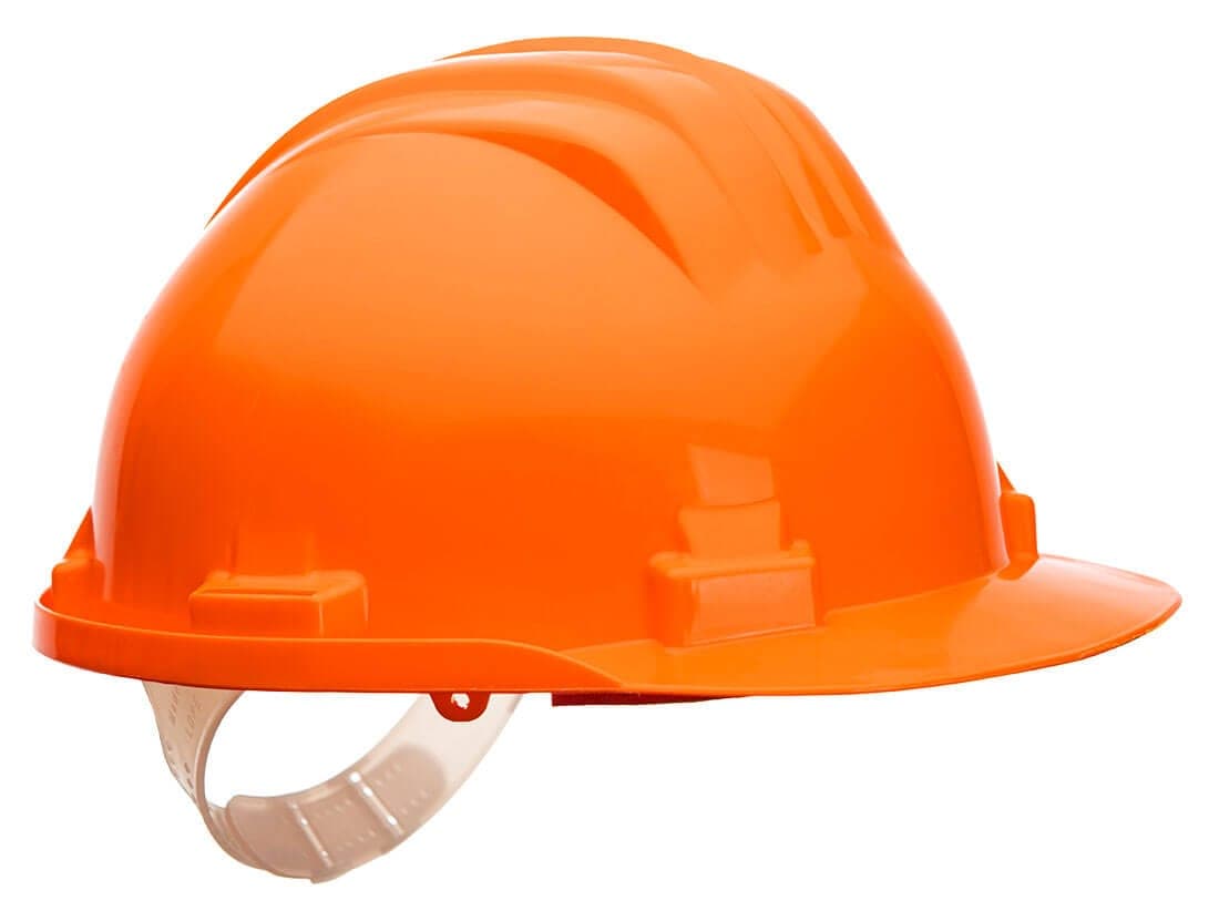 Work Safe Helmet in Orange