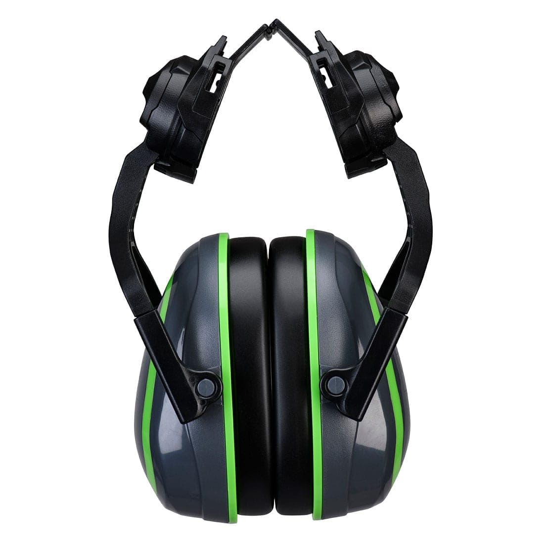 HV Extreme Ear Defenders Low Clip-On Metal Free in Grey/Green