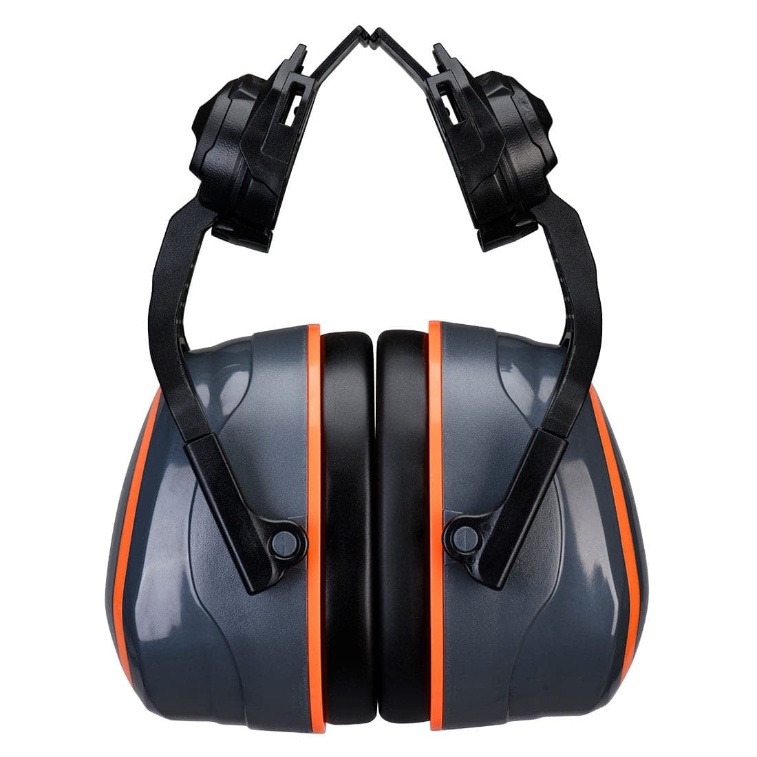 HV Extreme Ear Defenders High Clip-On Metal Free in Grey/Orange