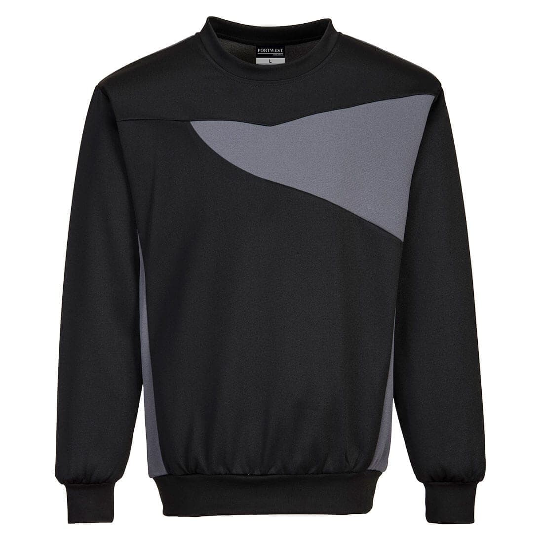 PW2 Sweatshirt in Black/Zoom Grey