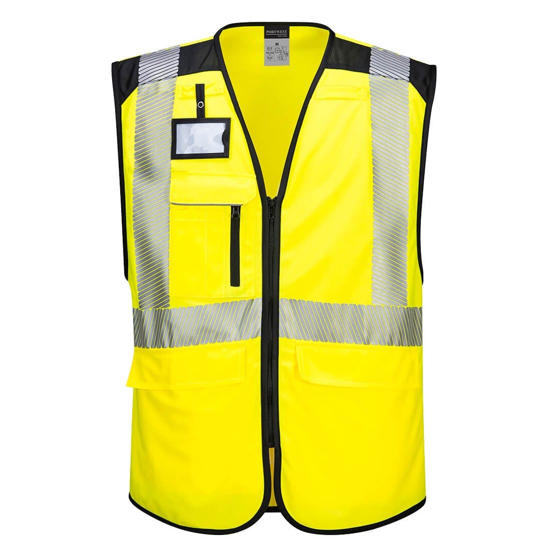 PW3 Hi-Vis Executive Vest in Yellow/Black