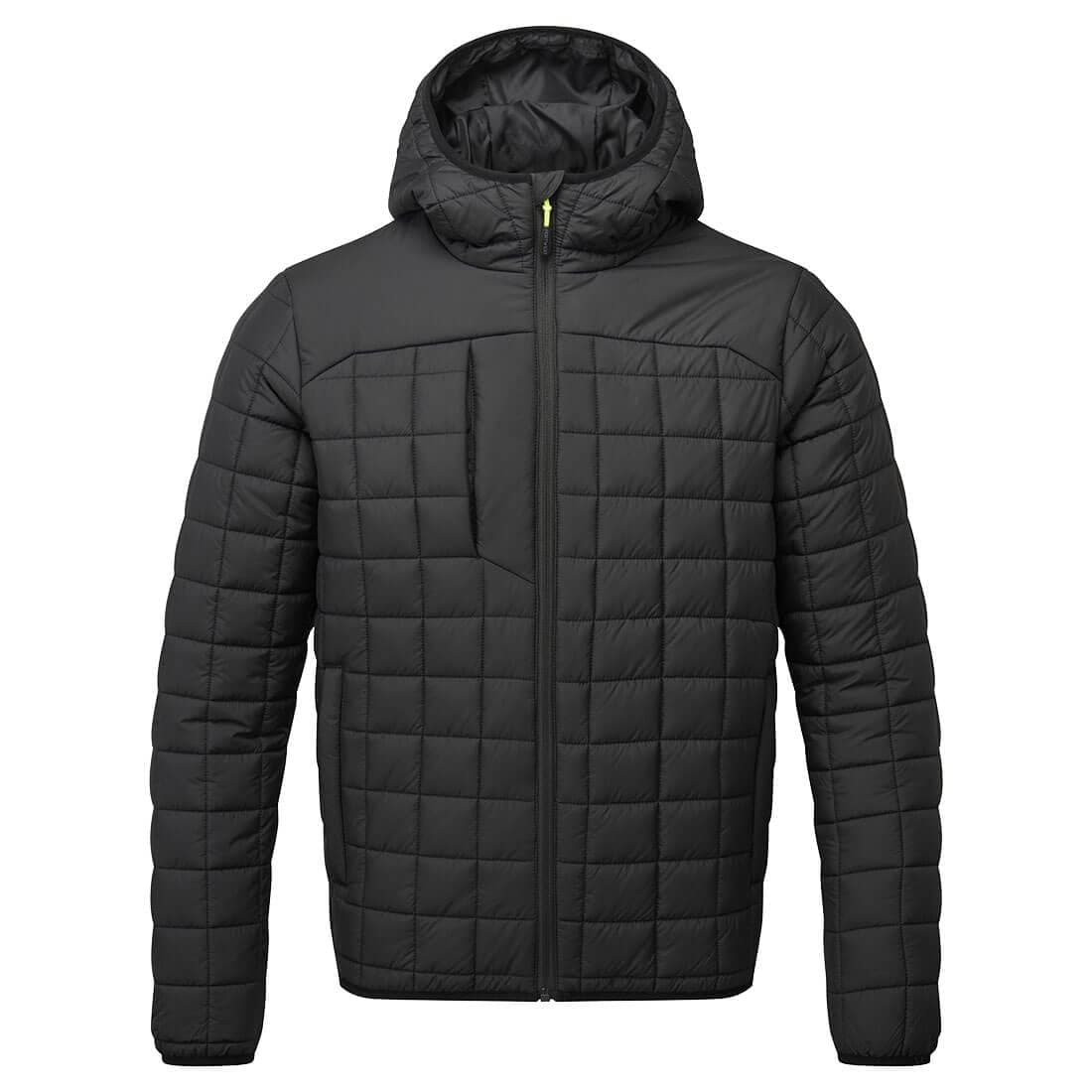 PW3 Square Baffle Jacket in Black