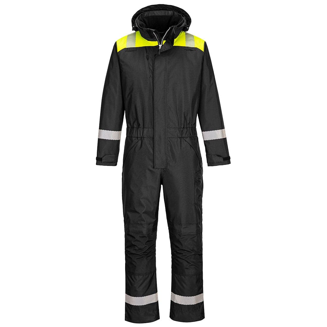 PW3 Winter Coverall in Black/Yellow