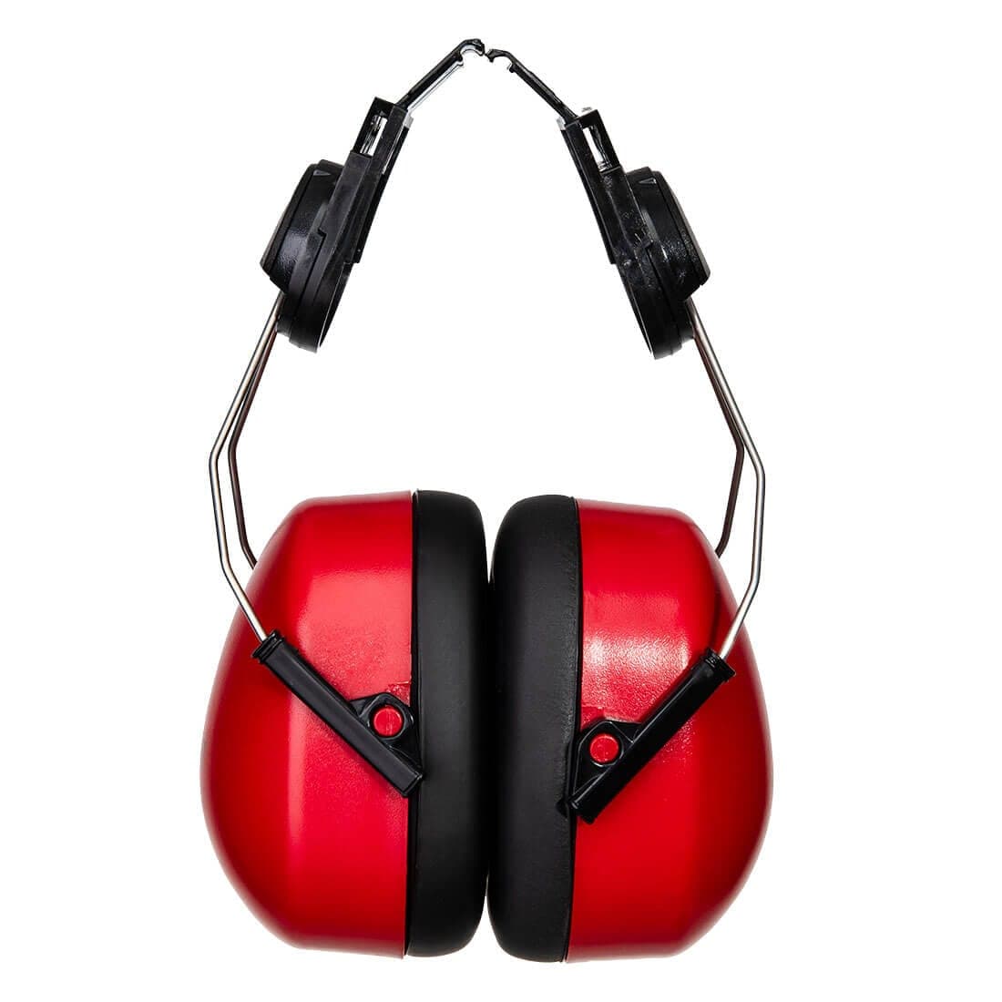 Endurance Clip-On Ear Defenders in Red
