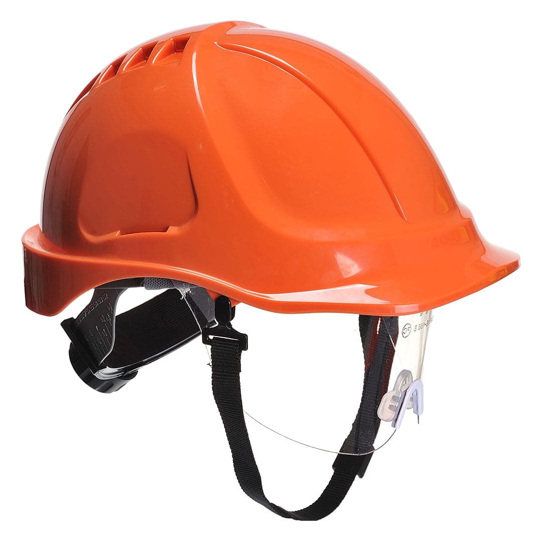 Endurance Plus Visor Helmet in Orange