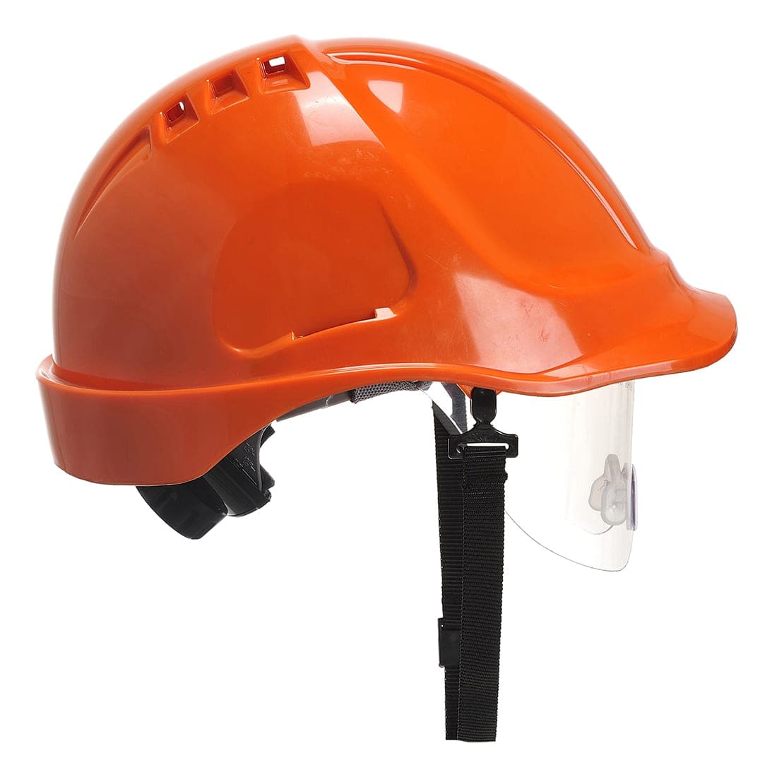 Endurance Visor Helmet in Orange