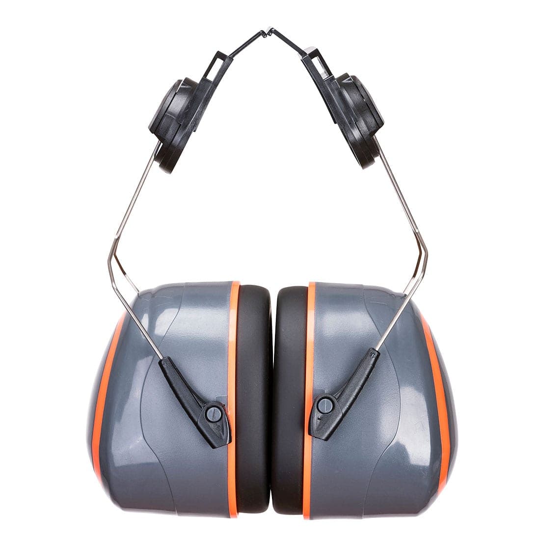 HV Extreme Ear Defenders High Clip-On in Grey/Orange