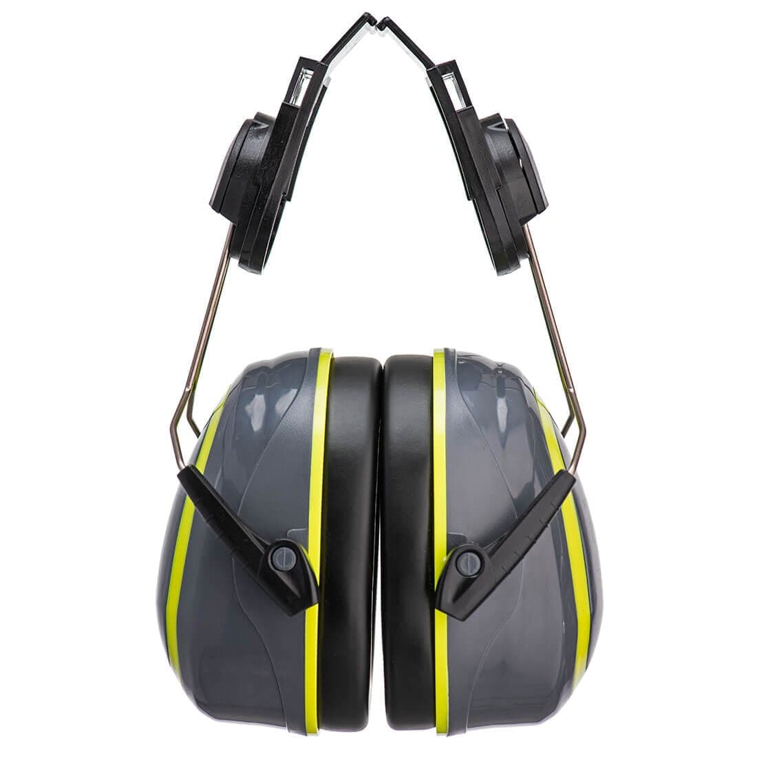 HV Extreme Ear Defenders Medium Clip-On in Grey/Yellow