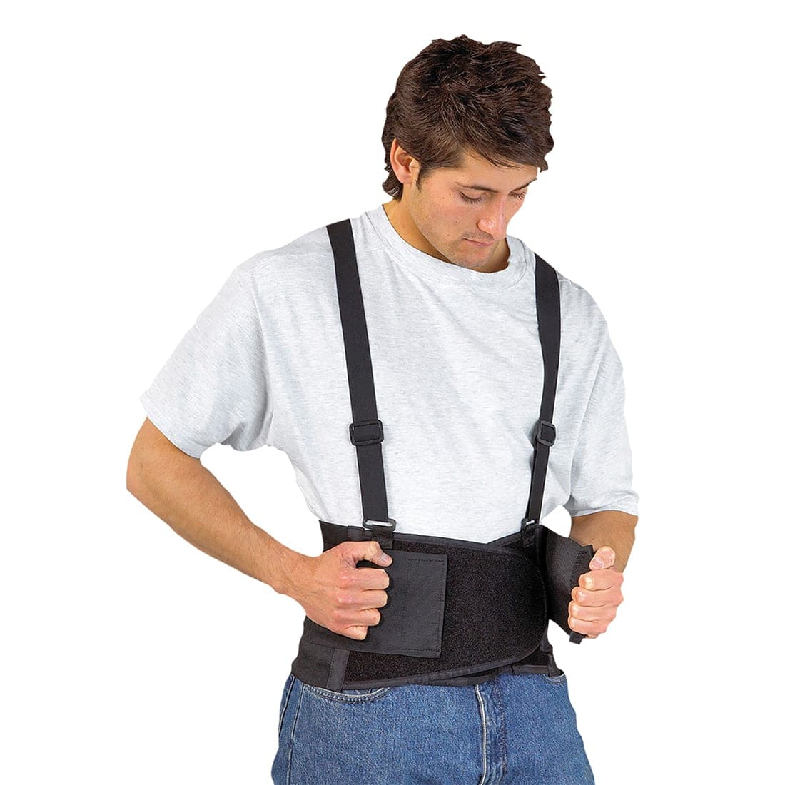 Back Support Belt in Black
