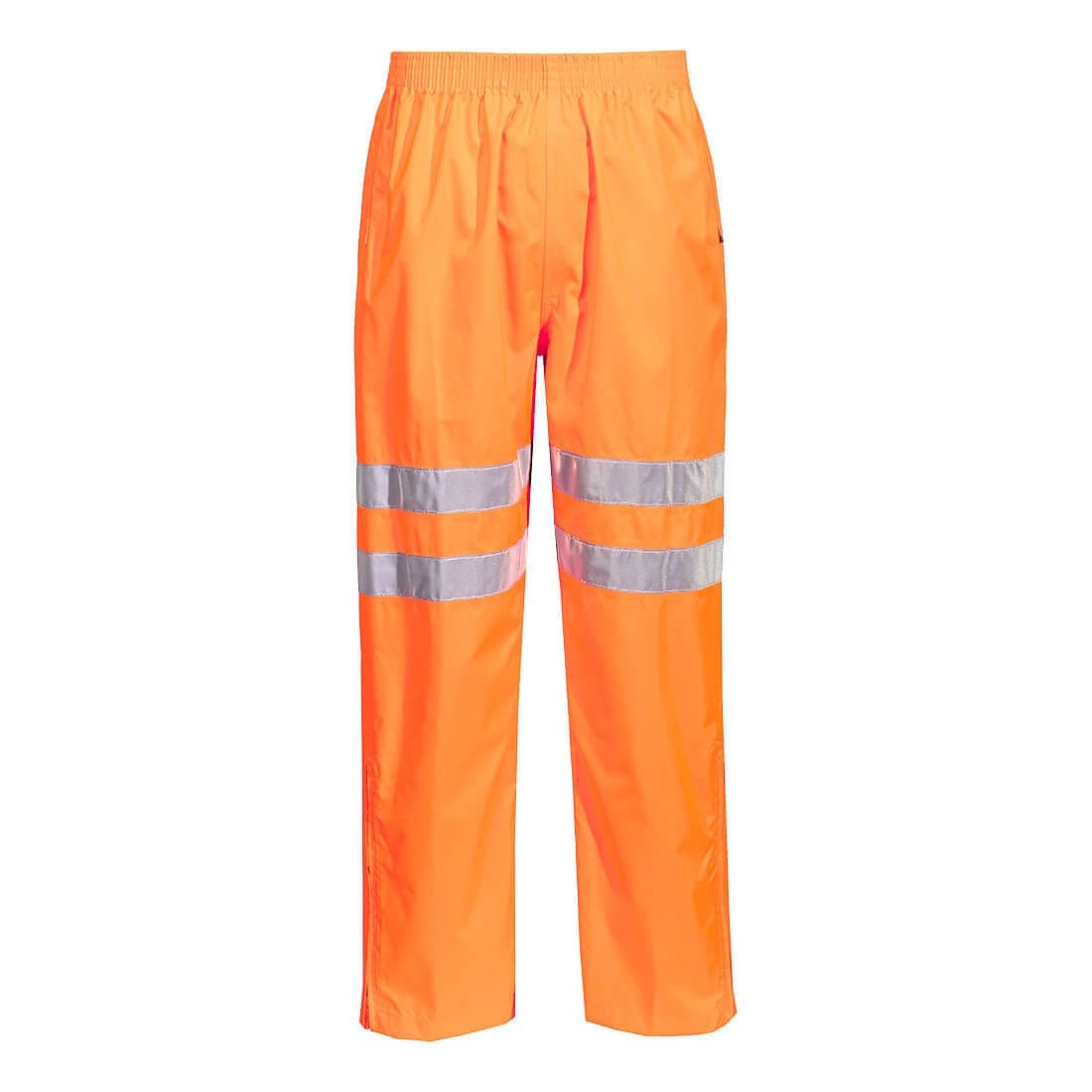 Hi-Vis Rain Traffic Trousers in Orange