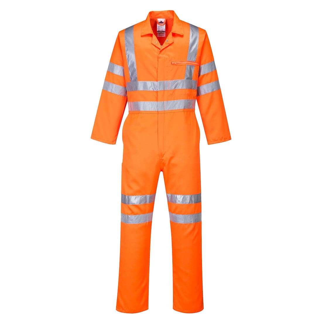 Hi-Vis Polycotton Service Coverall in Orange